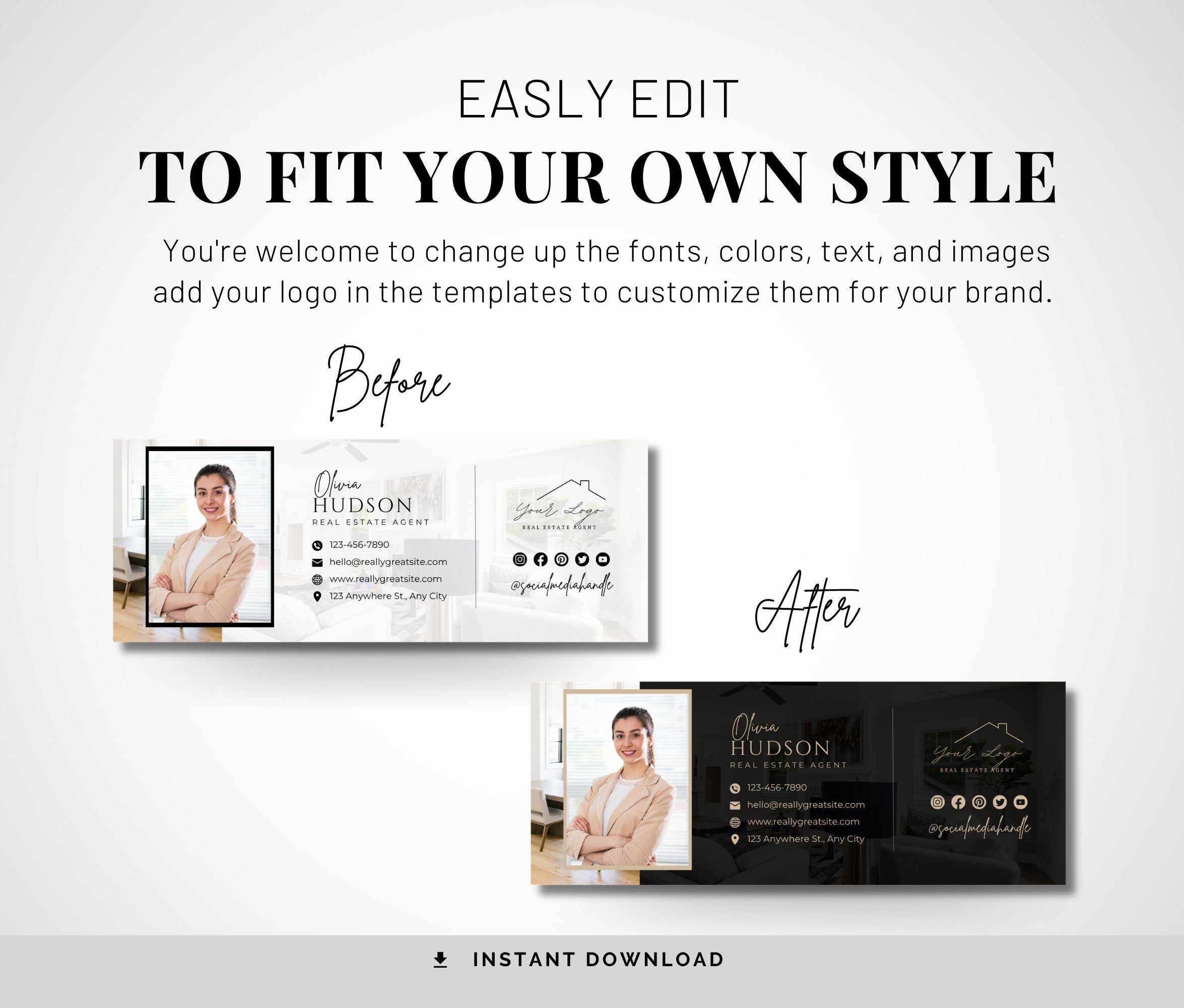 Realtor Facebook Cover Templates