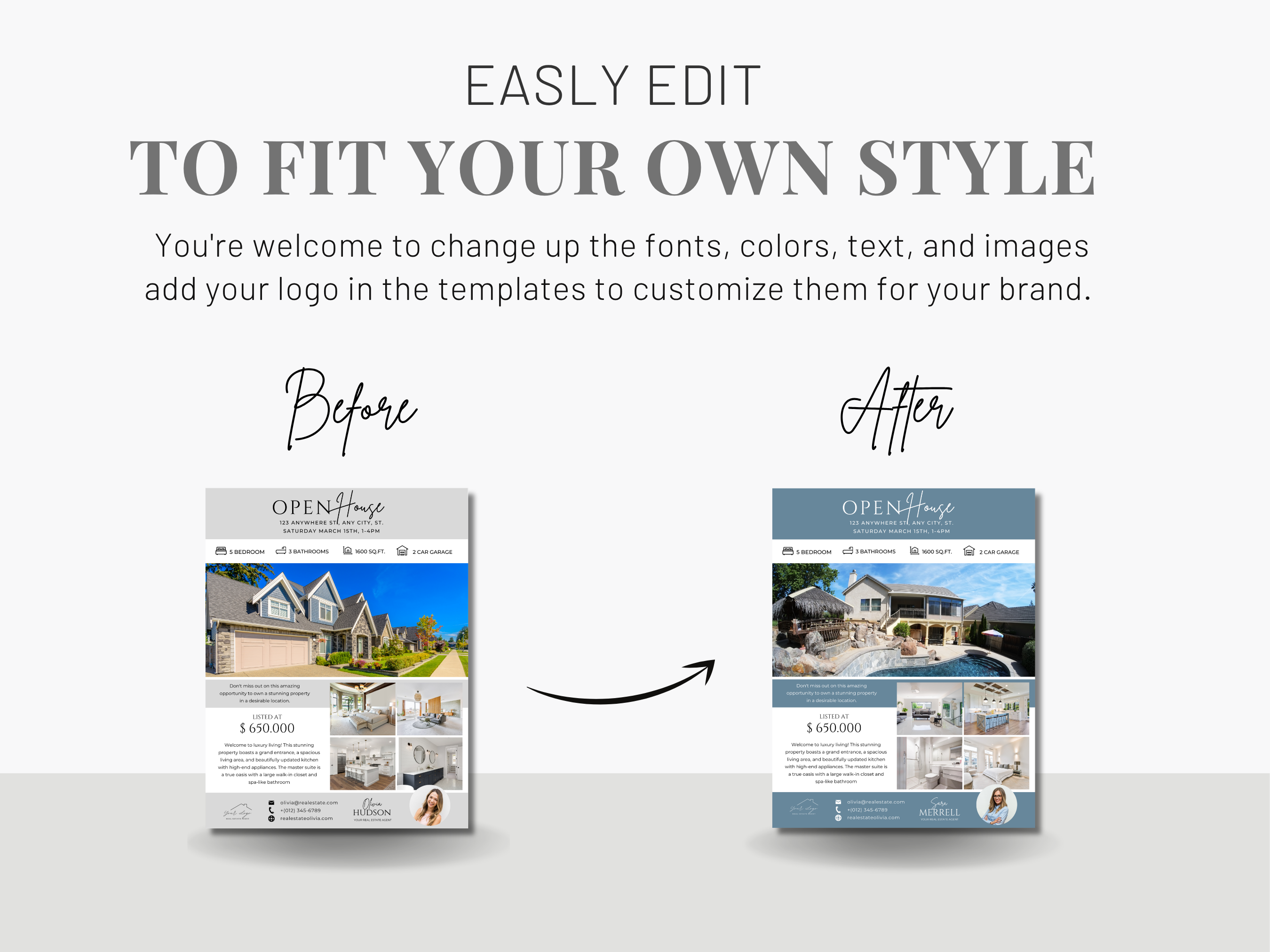 Open House Bundle Gray and White