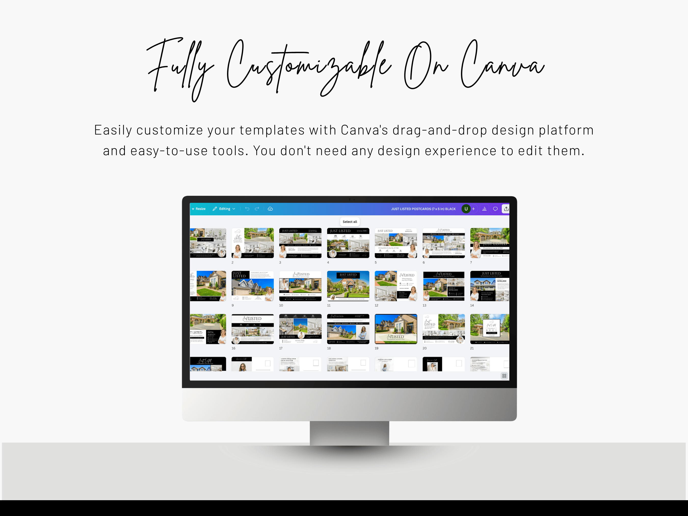 Real Estate Postcard Templates Bundle