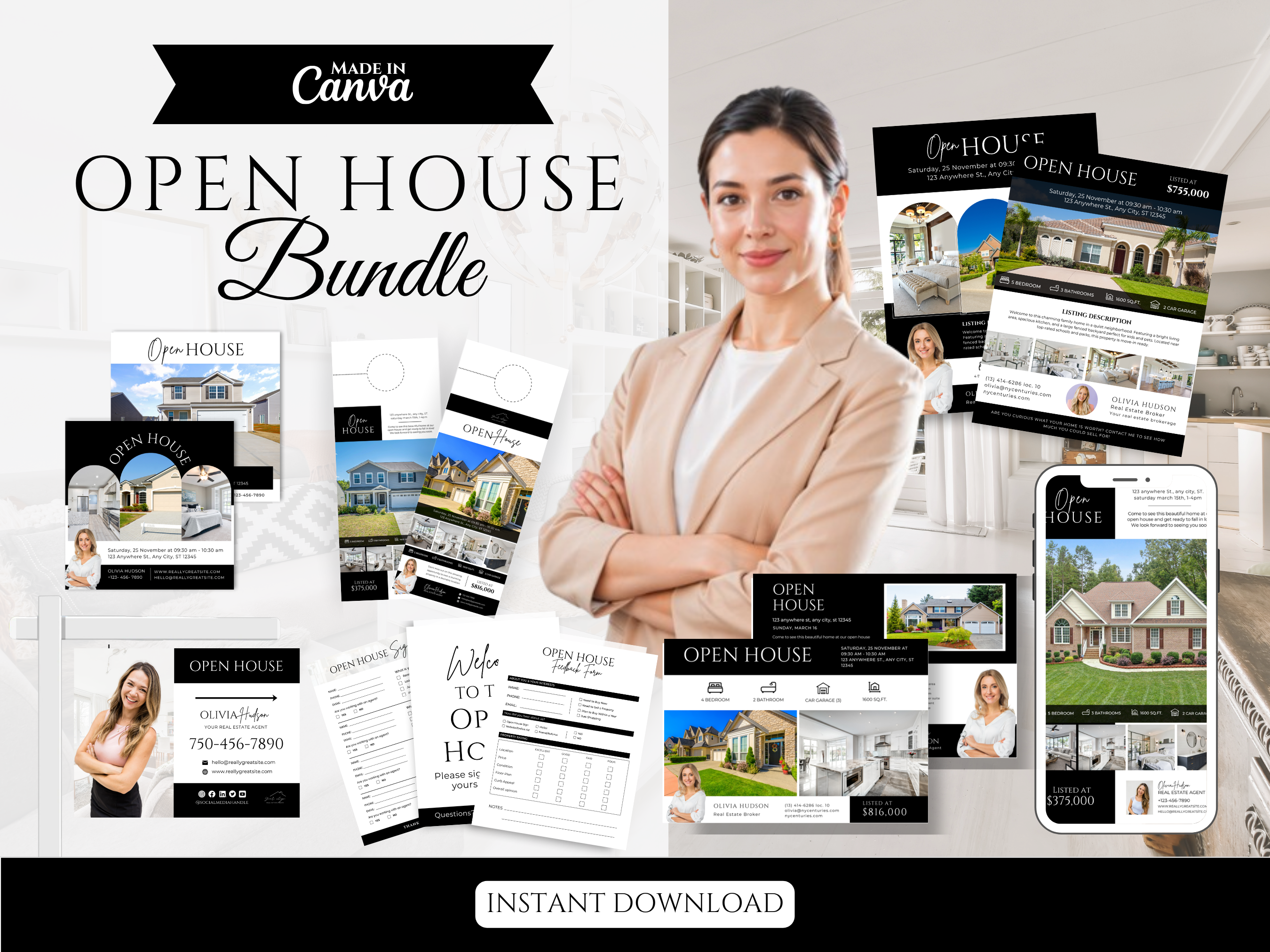 Open House Bundle Black & White