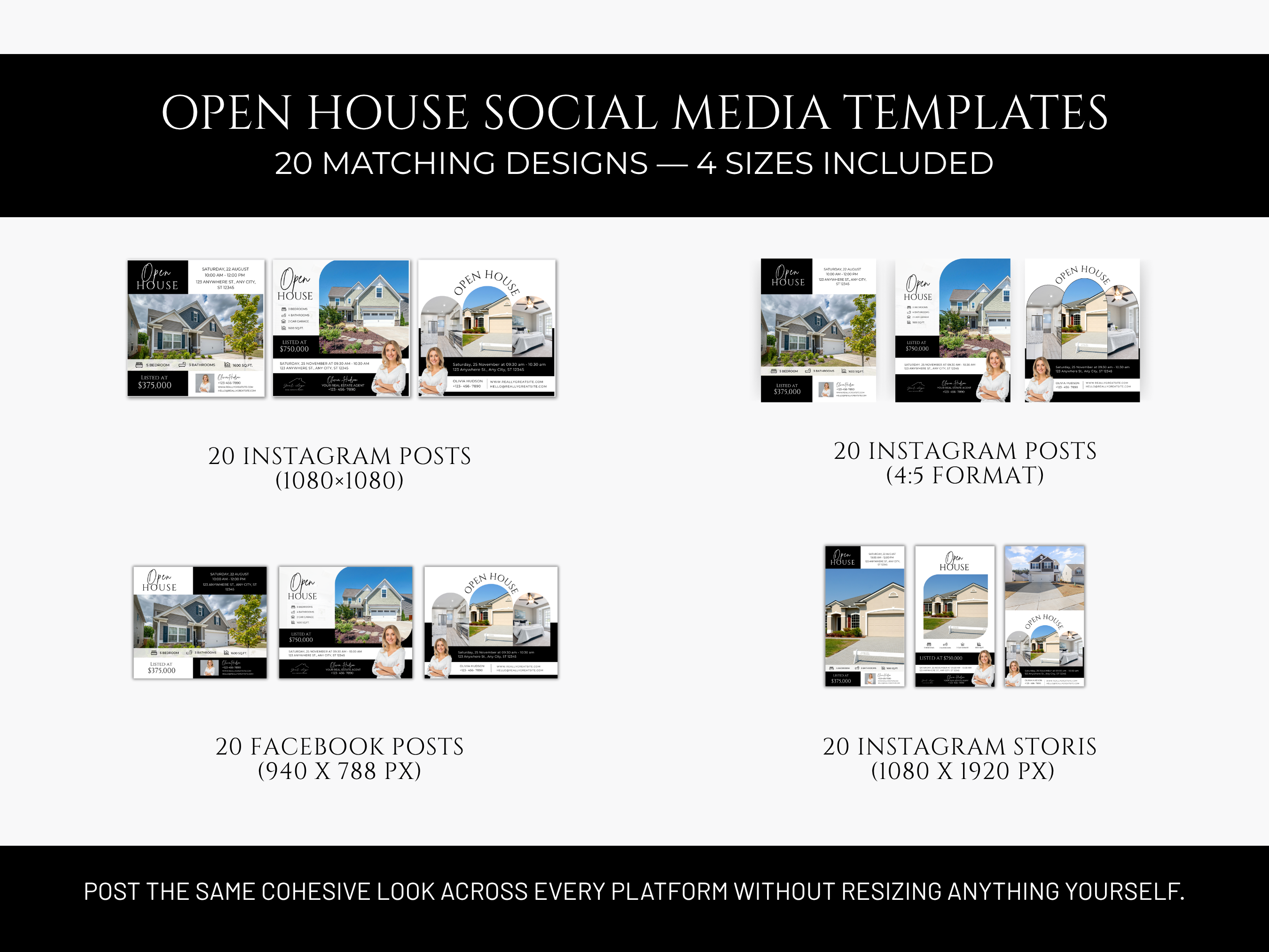 Open House Bundle Black & White