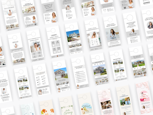 135+ Real Estate Door Hanger Bundle