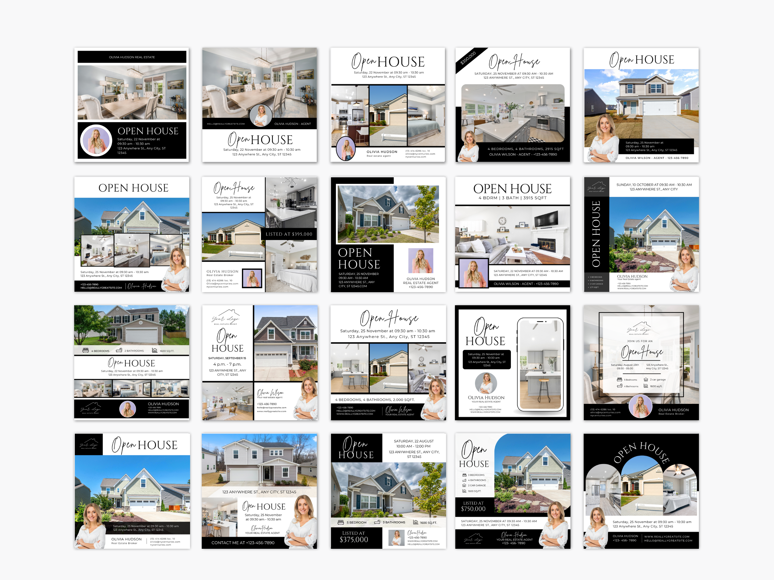 Open House Bundle Black & White