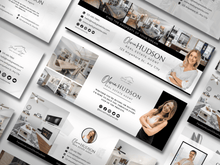 Realtor Facebook Cover Templates Black and White