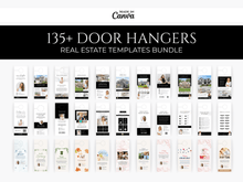 135+ Real Estate Door Hanger Bundle | Door Hanger Templates Bundle | Real Estate Farming | Realtor Door Hangers | Canva Template