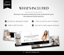 Realtor Facebook Cover Templates Black and White