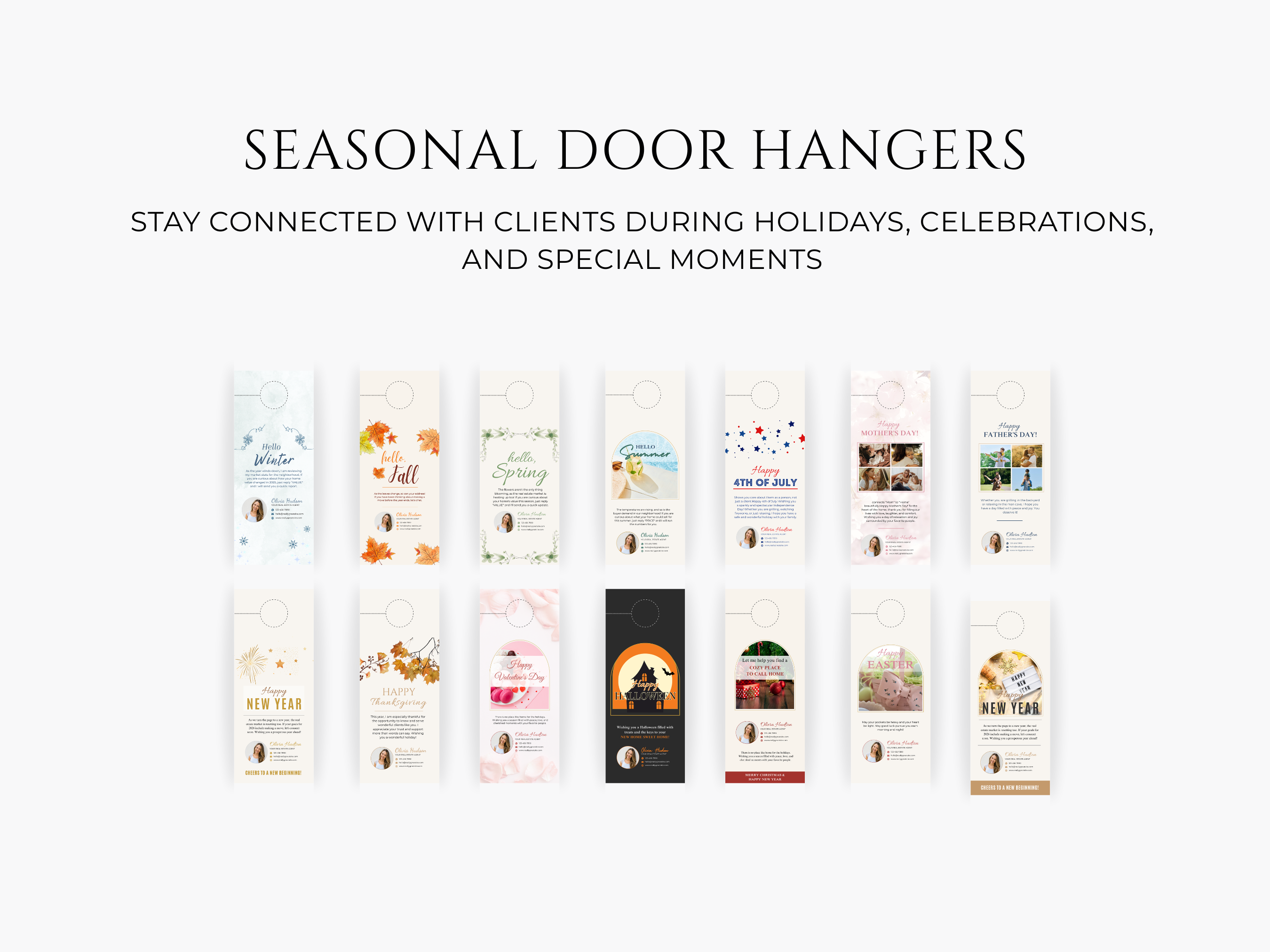 135+ Real Estate Door Hanger Bundle