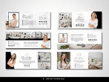 Realtor Facebook Cover Templates Black and White