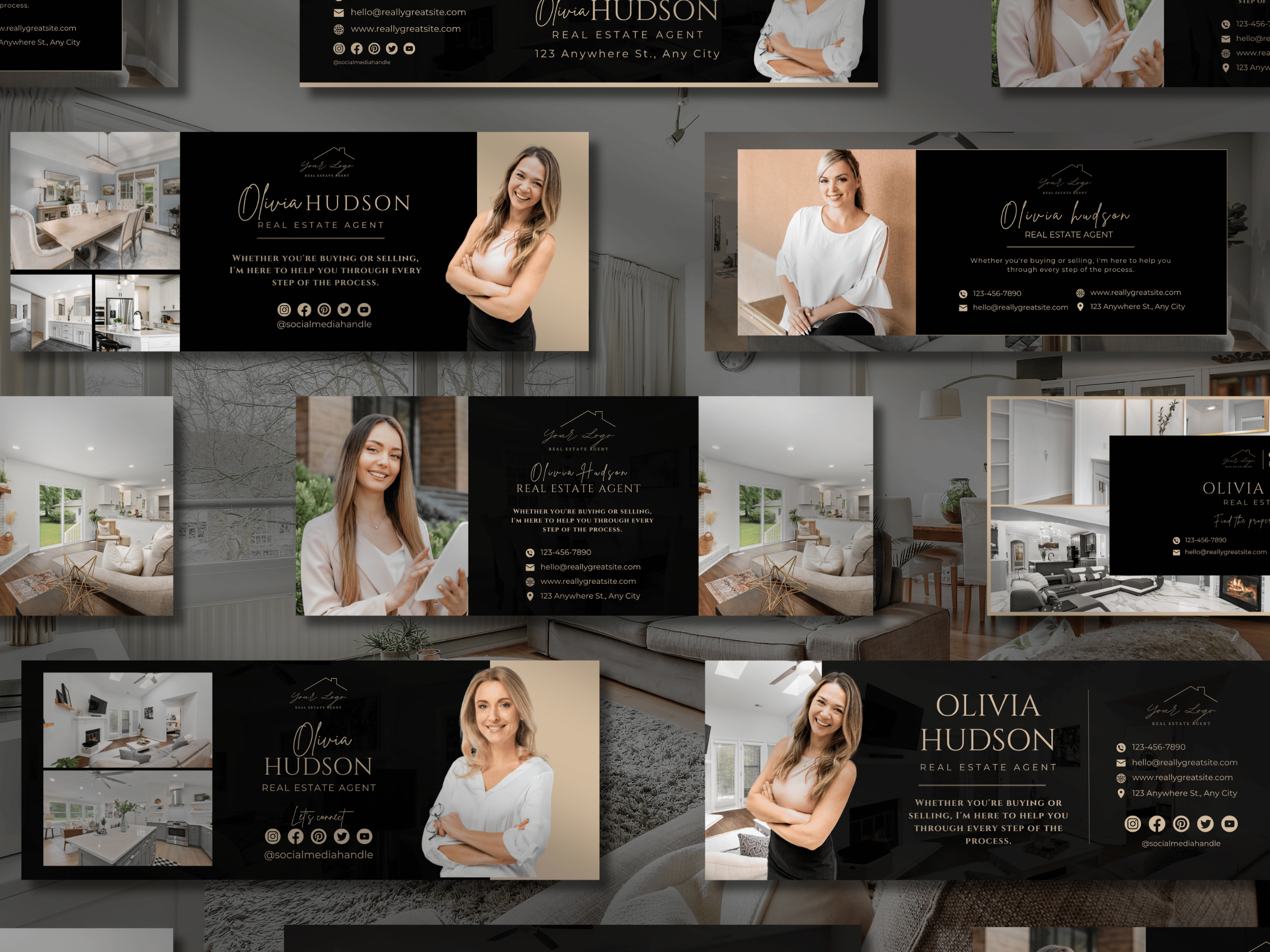 Luxury Real Estate Facebook Cover