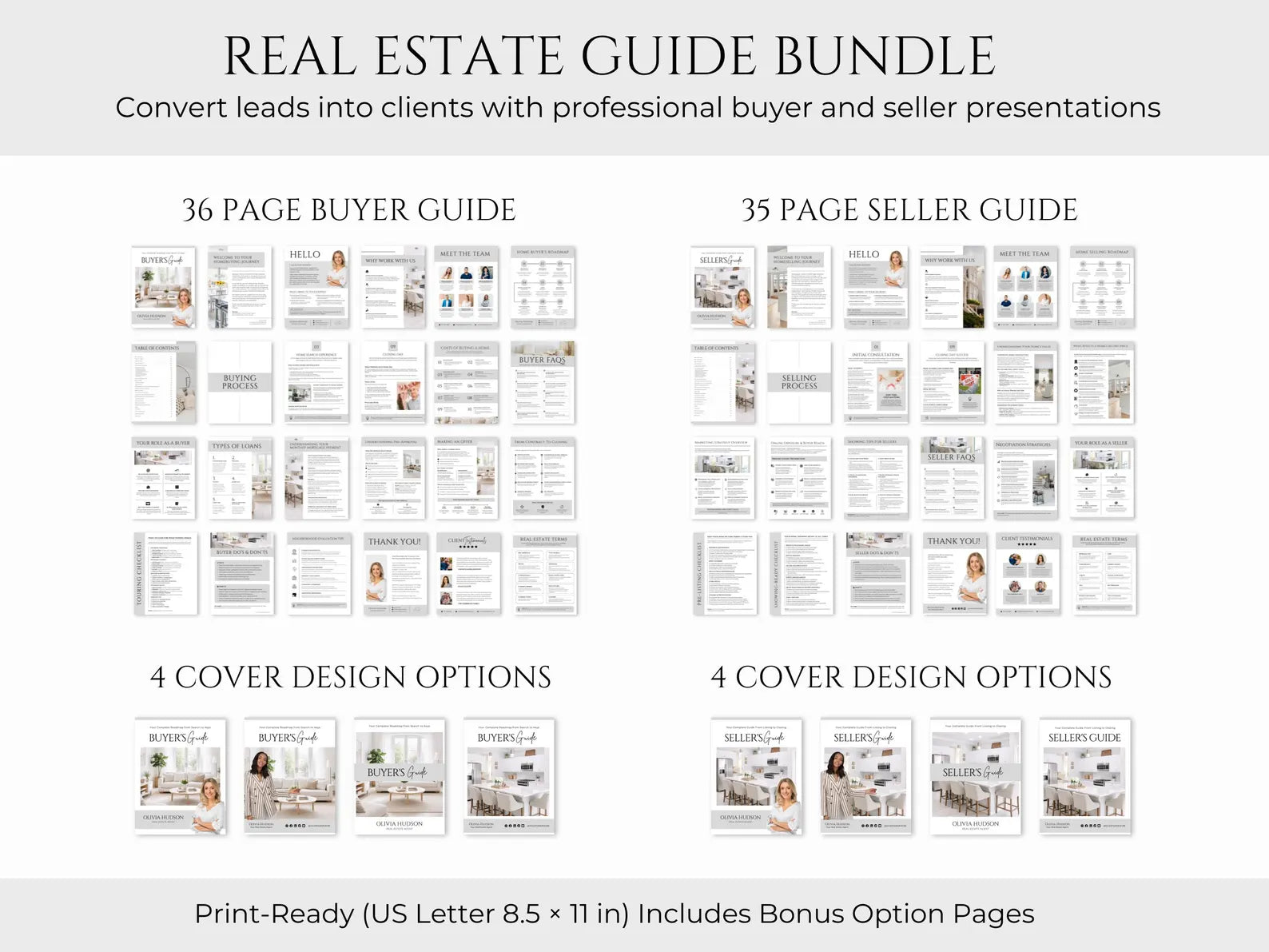 7,000+ Real Estate All-in-one Templates Bundle