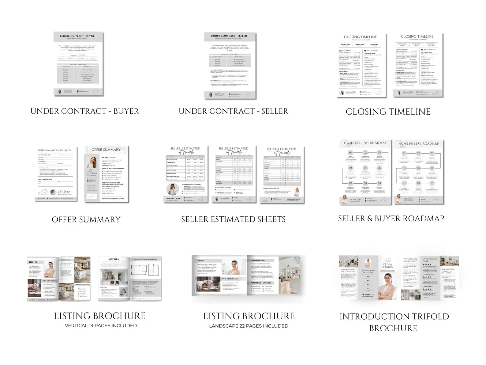 7,000+ Real Estate All-in-one Templates Bundle
