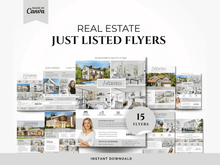 Real Estate Just Listed Flyer Templates