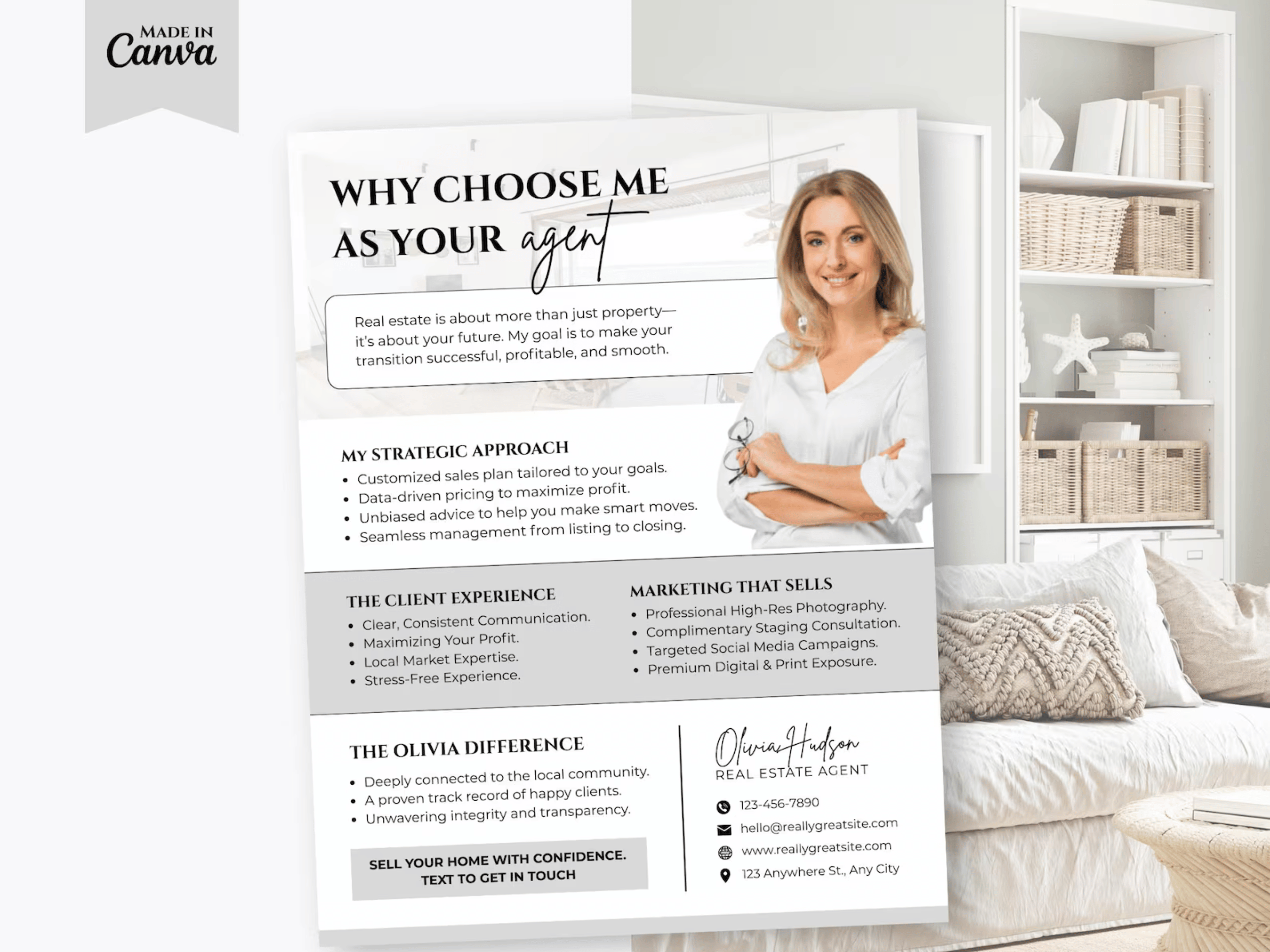 Real Estate Introduction Flyers