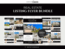 Real Estate Listing Flyer Bundle Templates