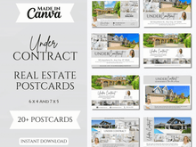 Under Contract Postcards - 20+ Realtor Farming Mailers