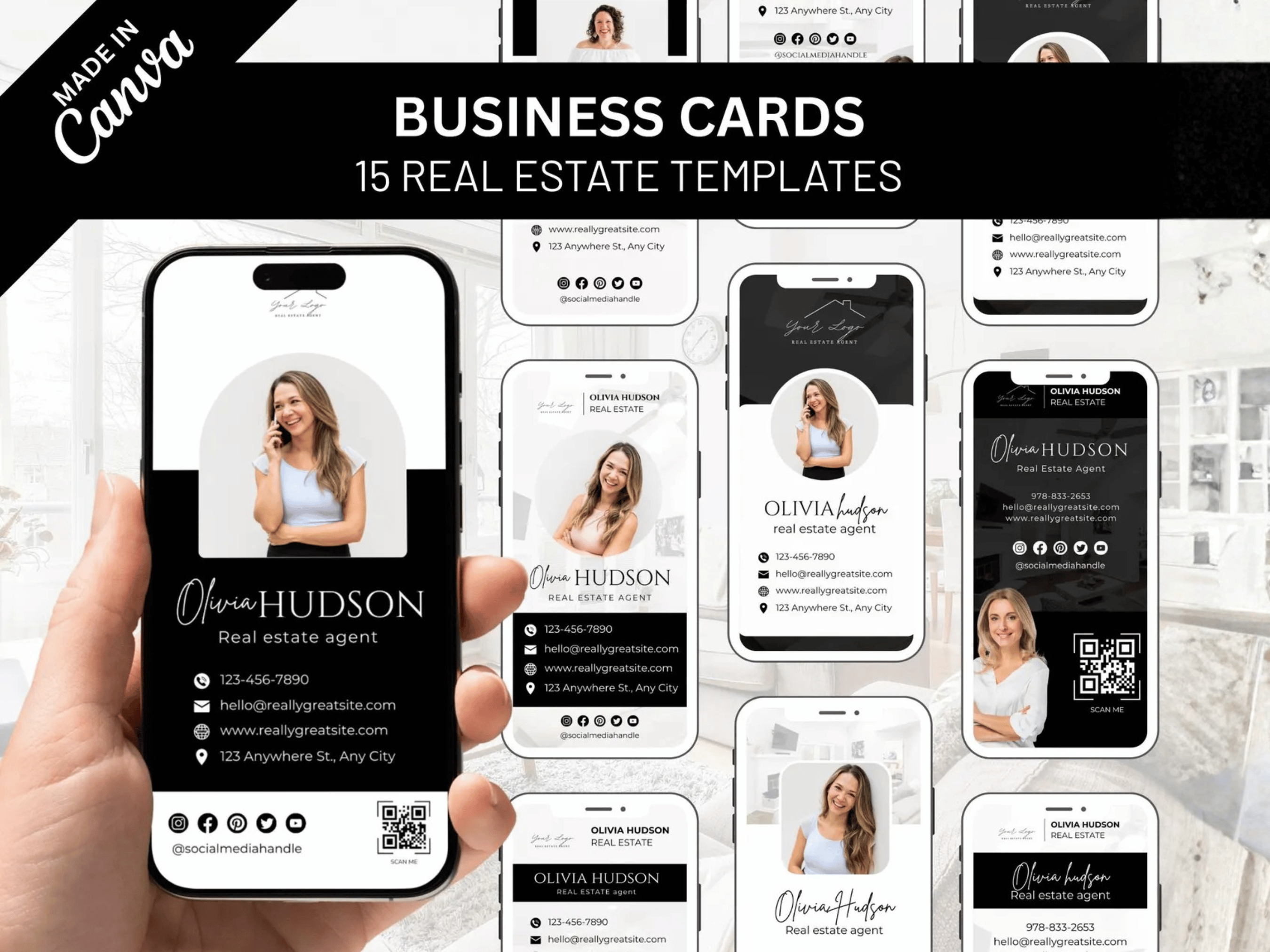 The Essential Real Estate Digital Business Card Bundle