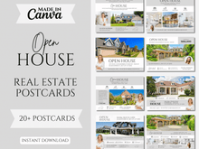 20+ Open House Postcards | Realtor Farming Postcards