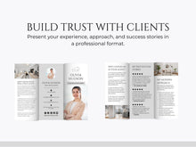 Real Estate Introduction Trifold Brochure | Agent Double-Sided Tri-Fold Brochure | Modern Real Estate Marketing Brochure | Canva Template