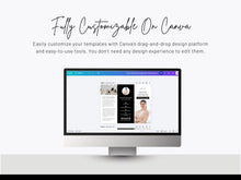 Real Estate Agent Trifold Brochure | Black and White Marketing Template (Canva Download)