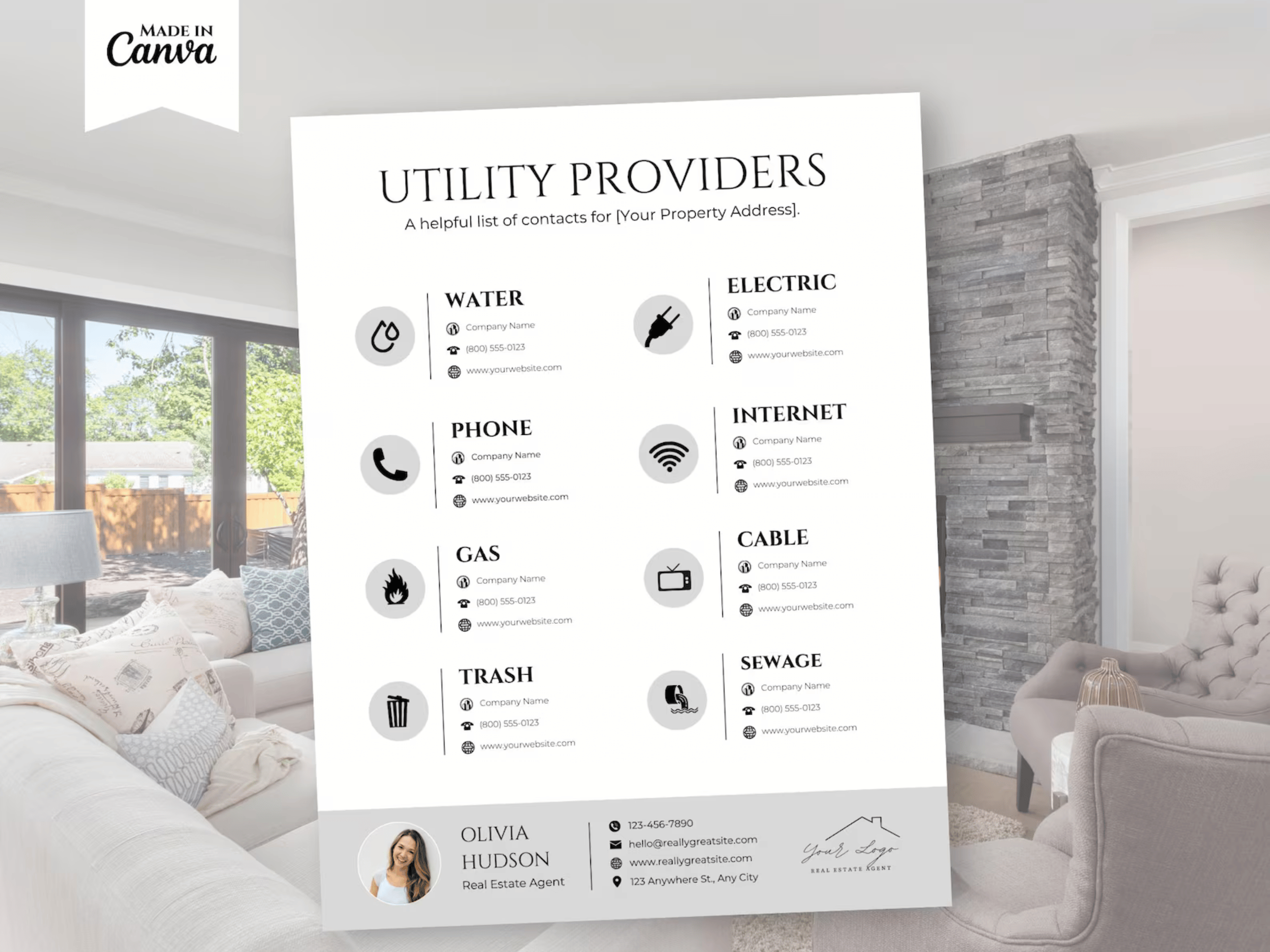 Utility Provider Template
