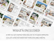 20 Just Listed Social media Posts Templates