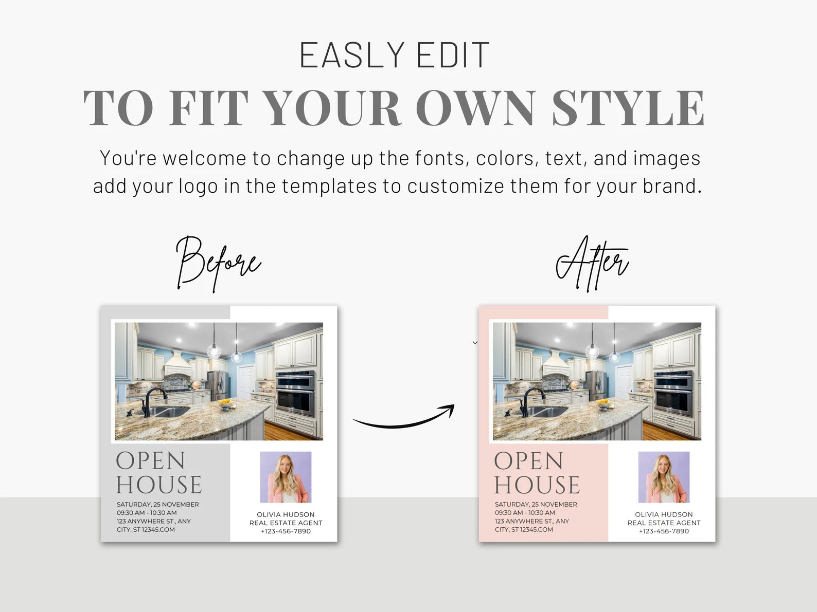 20 Open House Social media Posts Templates