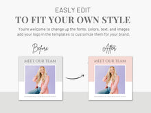Meet the Team Social Media Posts