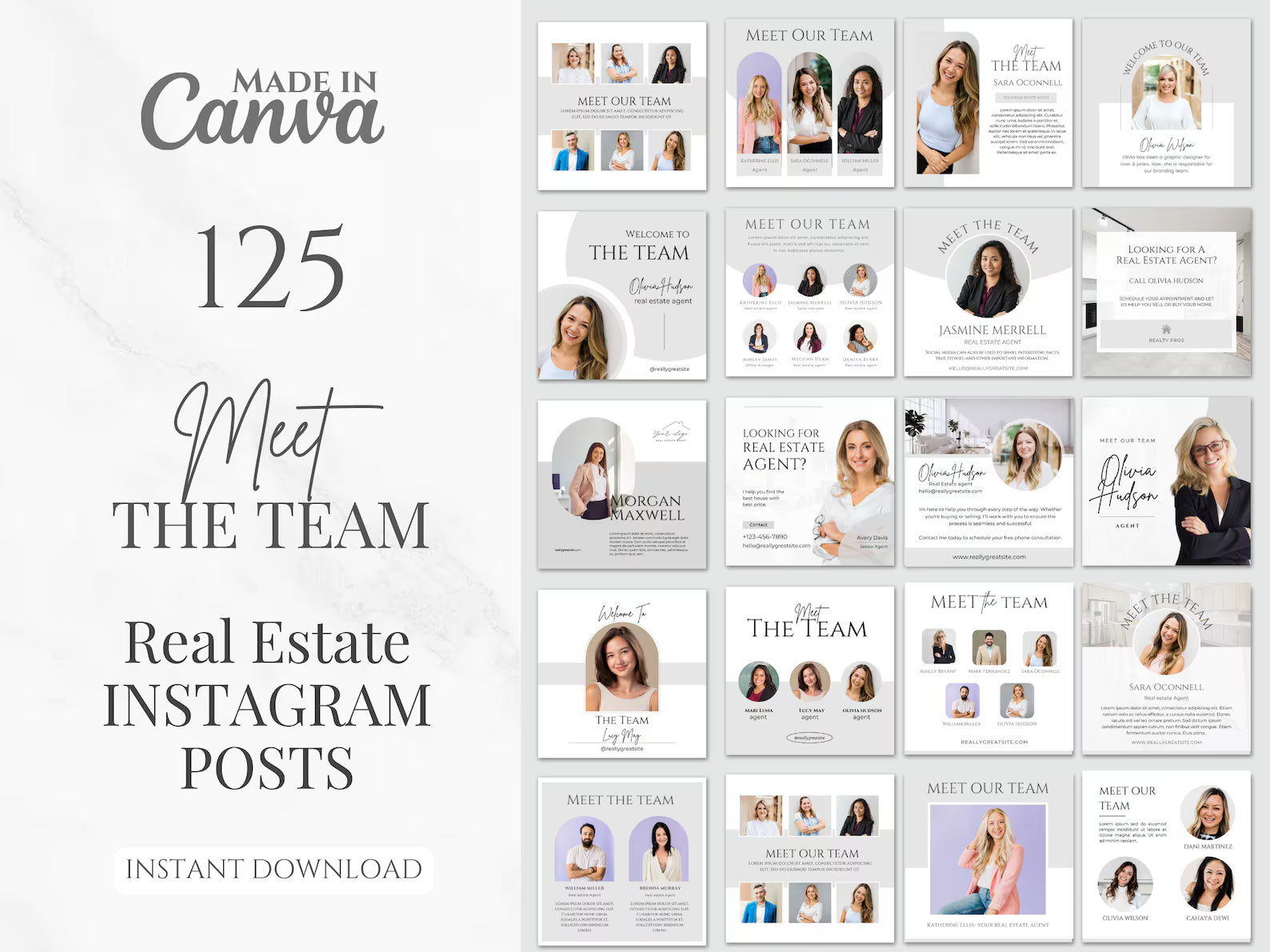 Meet the Team Social Media Posts