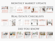 Pink Real Estate Instagram Posts Templates Bundle