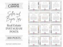 Real Estate Instagram Buyer & Seller Tips Posts