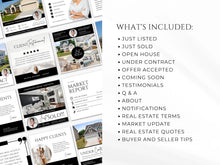 Realtor Instagram Posts Bundle Black and White