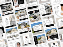 Realtor Instagram Posts Bundle Black and White