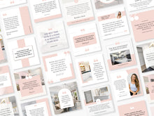 Pink Real Estate Quotes Instagram Posts Templates