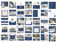 Realtor Instagram Posts Bundle Blue and White