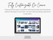 Realtor Instagram Posts Bundle Blue and White