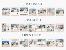 Pink Real Estate Instagram Posts Templates Bundle