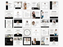 Real Estate Client Testimonial Instagram Posts Black & White