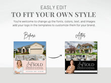 Pink Real Estate Instagram Posts Templates Bundle