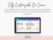 Real Estate Client Testimonial Instagram Posts Pink and White Templates