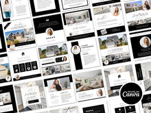 Real Estate Instagram Kit Realtor Posts, Stories & Highlights Black and White