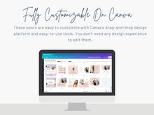 Set of 125 Pink Meet the team Social Media Posts Templates