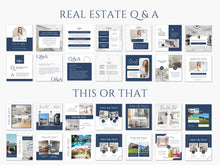 Real Estate Instagram Posts Bundle Blue And White