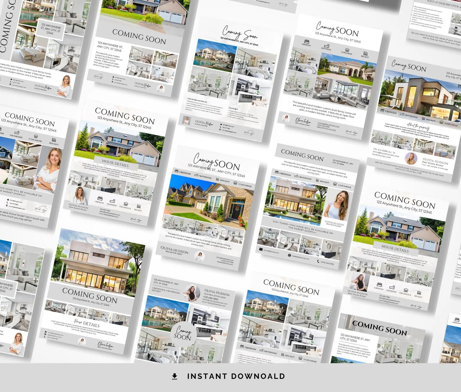 Real Estate Coming Soon Flyer Templates | Modern Realtor Marketing
