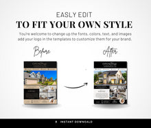 Luxury Real Estate Open House Flyer Templates