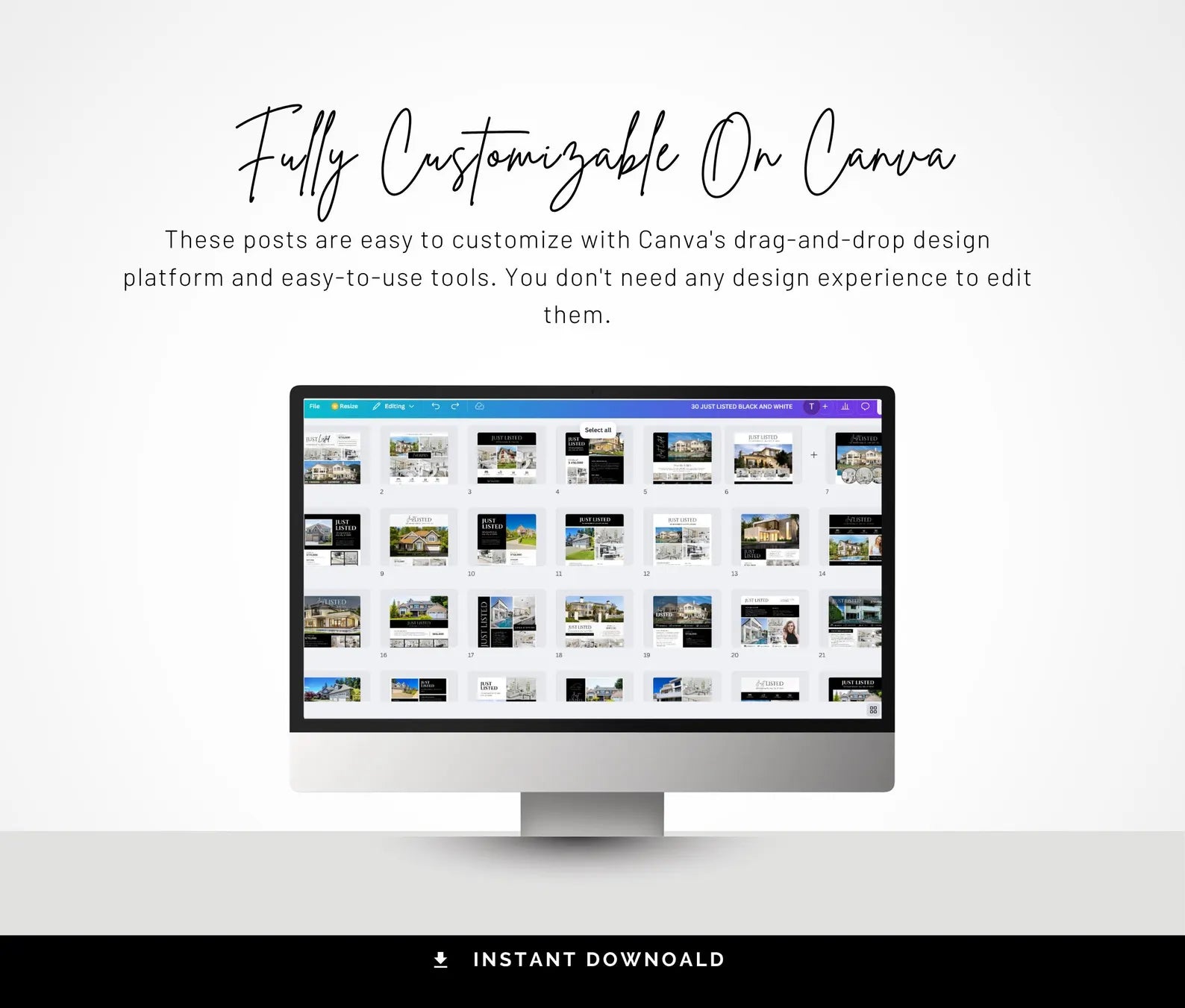 Real Estate Listing Flyer Bundle Templates