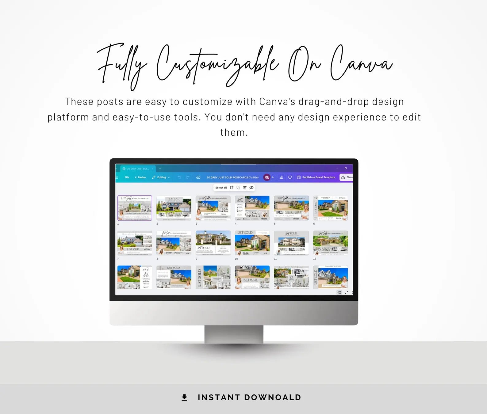 20+ Just Sold Postcards - Real Estate Mailer Templates