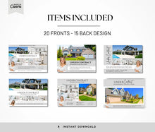 Under Contract Postcards - 20+ Realtor Farming Mailers