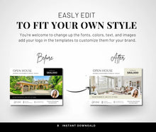Realtor Postcard Templates Black and White