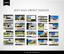Realtor Postcard Templates Black and White