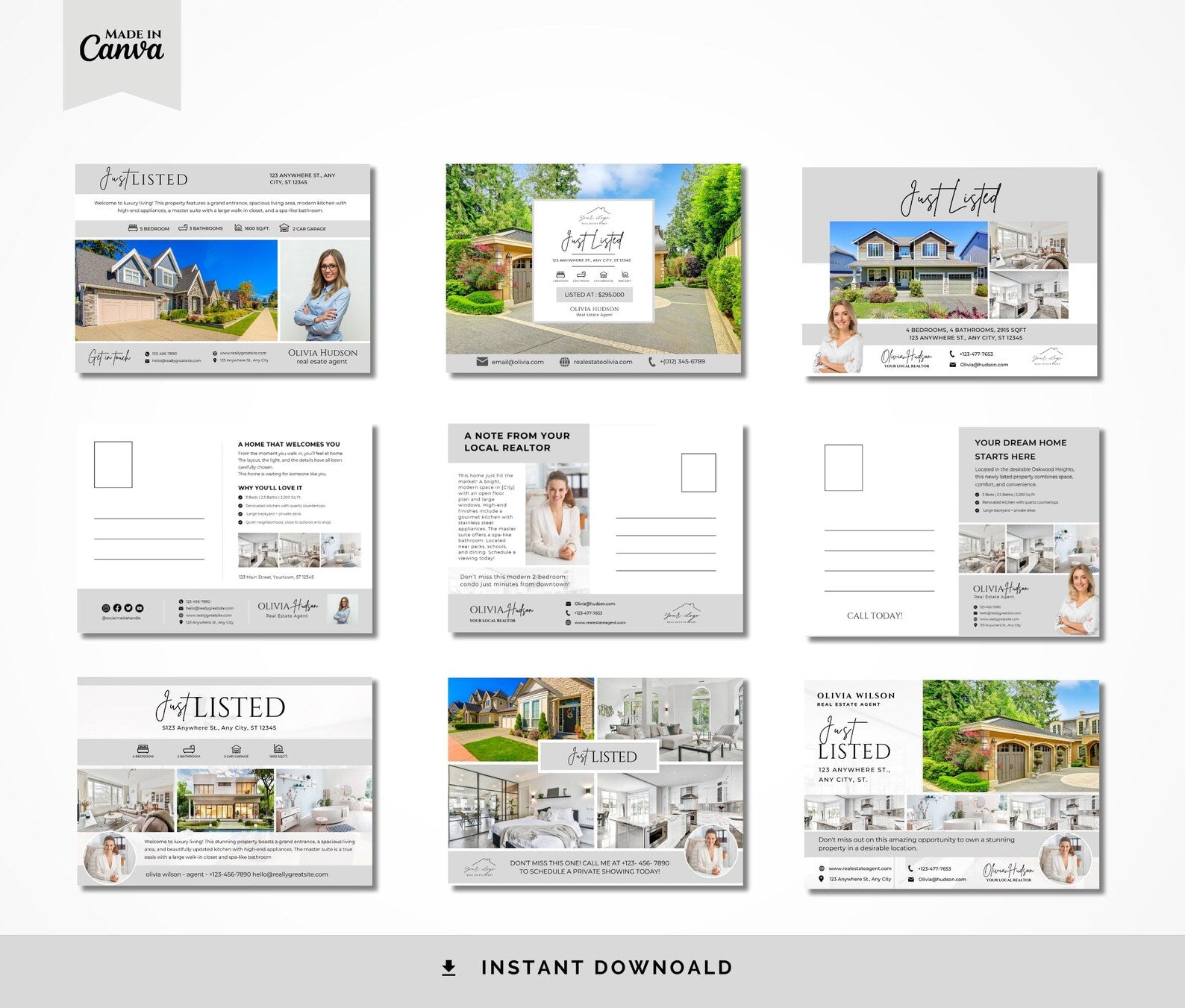 The Ultimate Just Listed Postcard Kit
